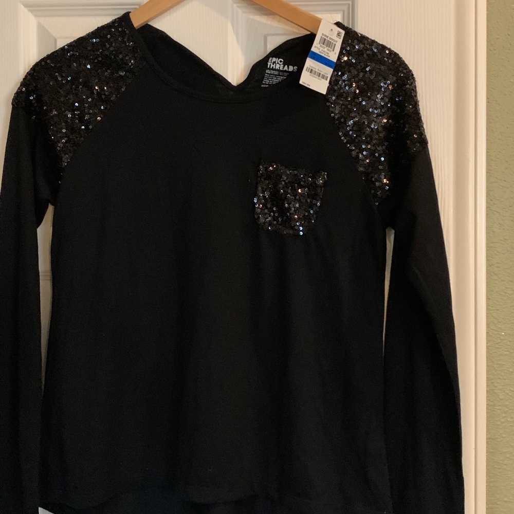 Sequined Shirt (Girls)